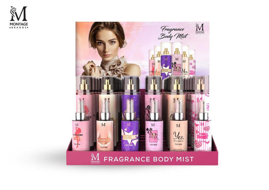 BODY MIST FRAGRANCE ASSORTMENT MONTAGE BRANDS 100ML