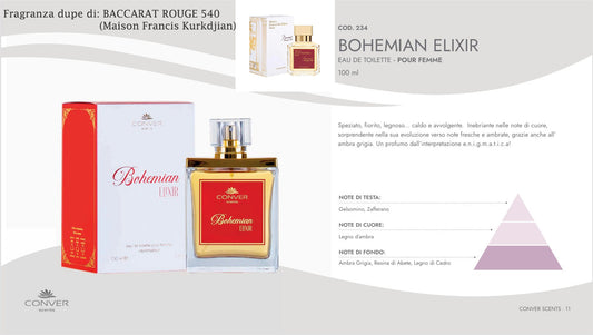 Profumo Conver Scent BOHEMIAN ELIXIR 100 ml