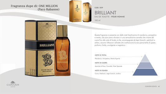Profumo Conver Scent BRILLIANT 100 ml