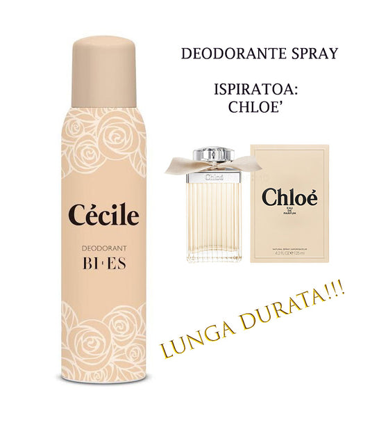 Blister 12pz. Deodorante Cecile 150ml