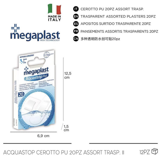 Confezione ACQUASTOP 20PZ ASSORTITI cod. 112417