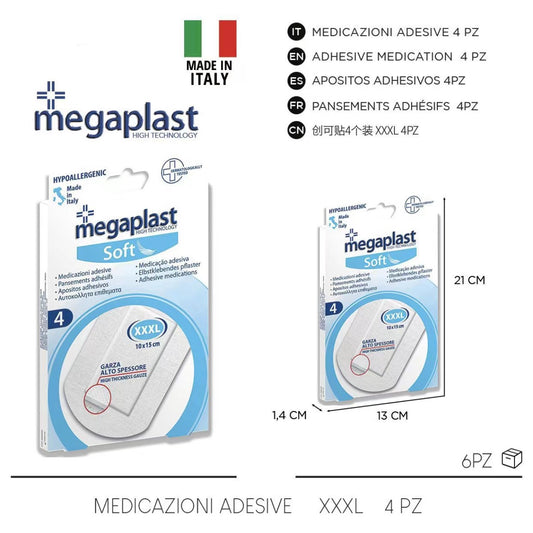 SOFT 5PZ MEDICAZIONE ADESIVE XL cod. 119195