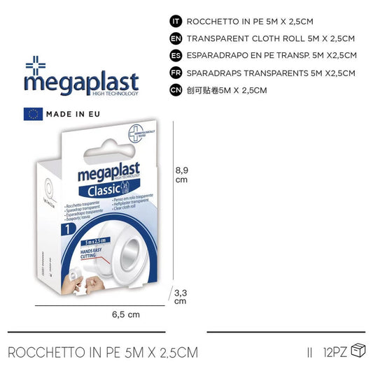 1PZ ROCCHETTO TRASPARENTE cod. 163846