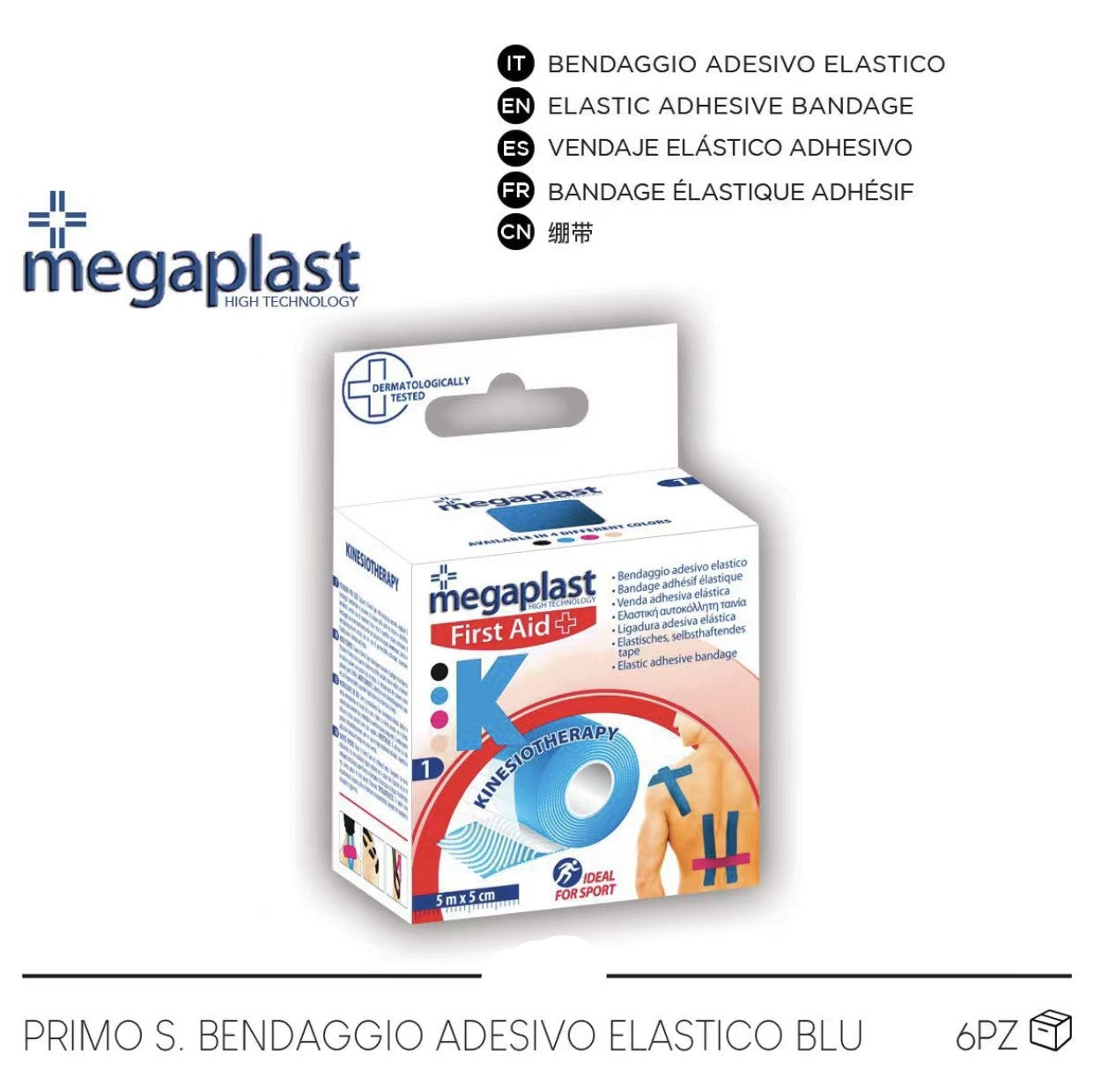 1PZ BENDAGGIO ADESIVO ELASTICO cod. 164041