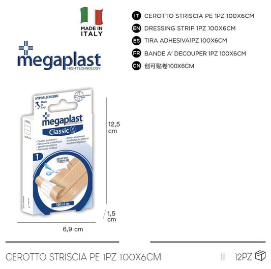 182120 Cerotti STRISCIA 1pz 100x6cm