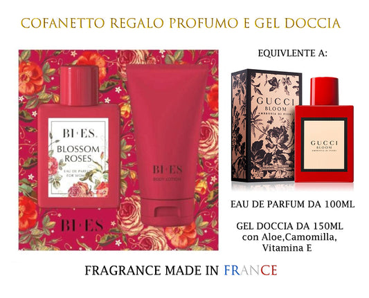 Cofanetto Bi.Es. profumo+gel doccia BLOSSOM ROSES