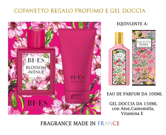 Cofanetto Bi.Es. profumo+gel doccia BLOSSOM AVENUE