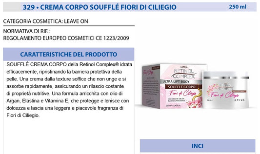 Crema Corpo Fiori di Ciliegio 250 ml