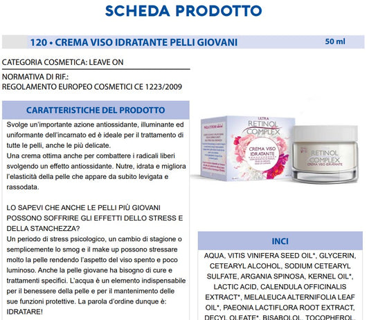 Crema Viso Idratante 50 ml