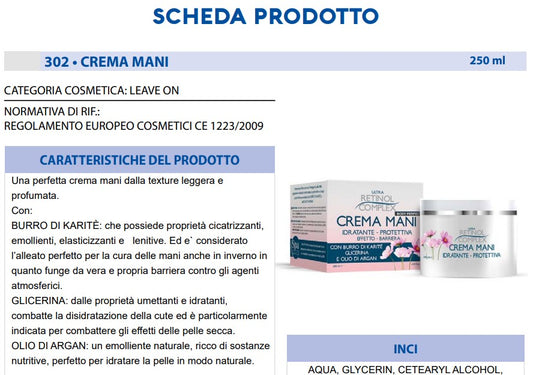 Crema Mani 250 ml