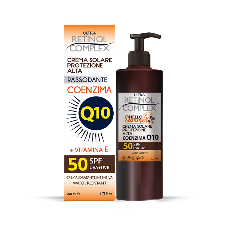 Crema Solare Protezione Alta 50spf Q10 200 ml