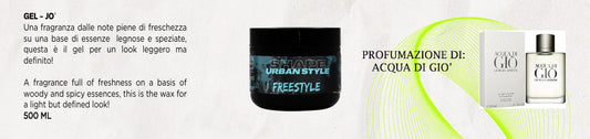Gel per Capelli FREE STYLE 500 ML