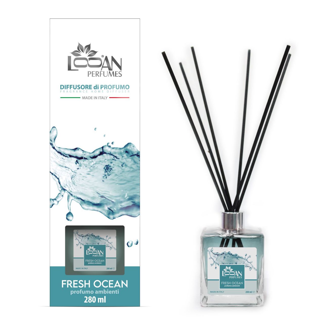 DIFFUSORE DI PROFUMO FRESH OCEAN MAXI FORMATO 280 ML