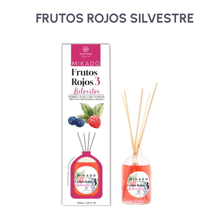 MIKADO FRUTO ROJOS SILVESTRA 3 100 ml