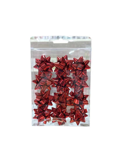 COCCARDE 5cm 12pz colore Rosso