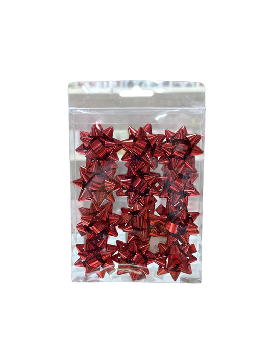 COCCARDE 5cm 12pz colore Rosso