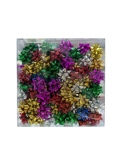 COCCARDE 4cm 100pz colori misti