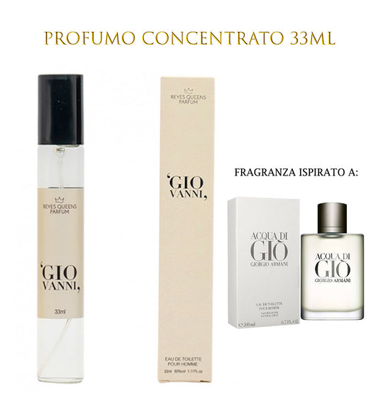 Profumo concentrato GIOVANNI 33 ml