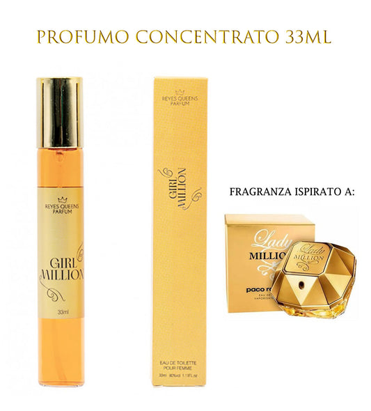 Profumo concentrato GIRL MILLION 33 ml