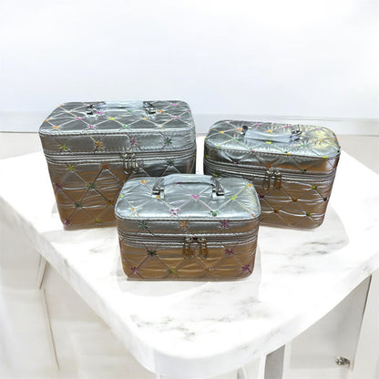 Set 3pz BAULETTO PORTA TRUCCHI