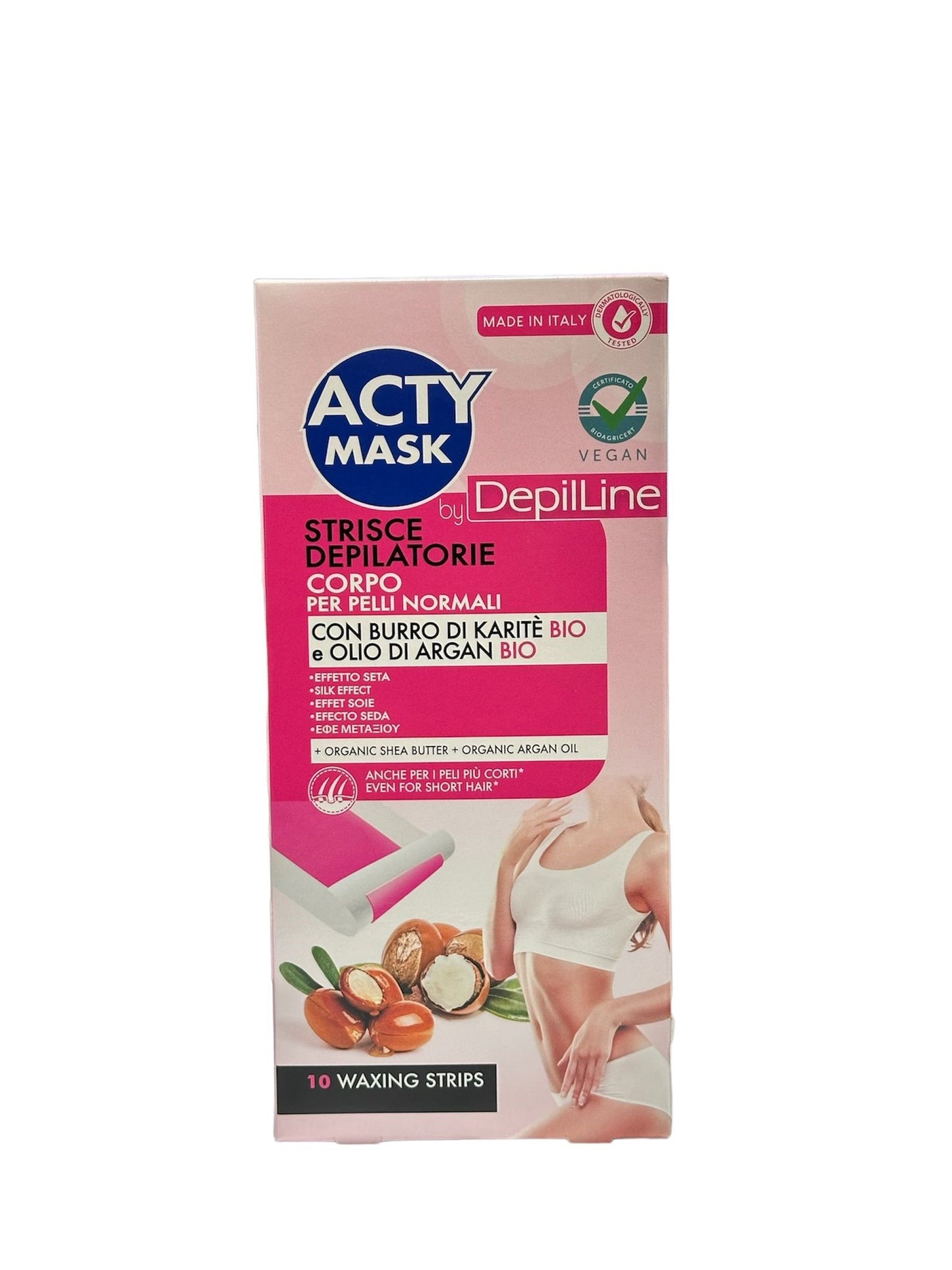 Strisce Depilazione Corpo ACTY MASK 10pz