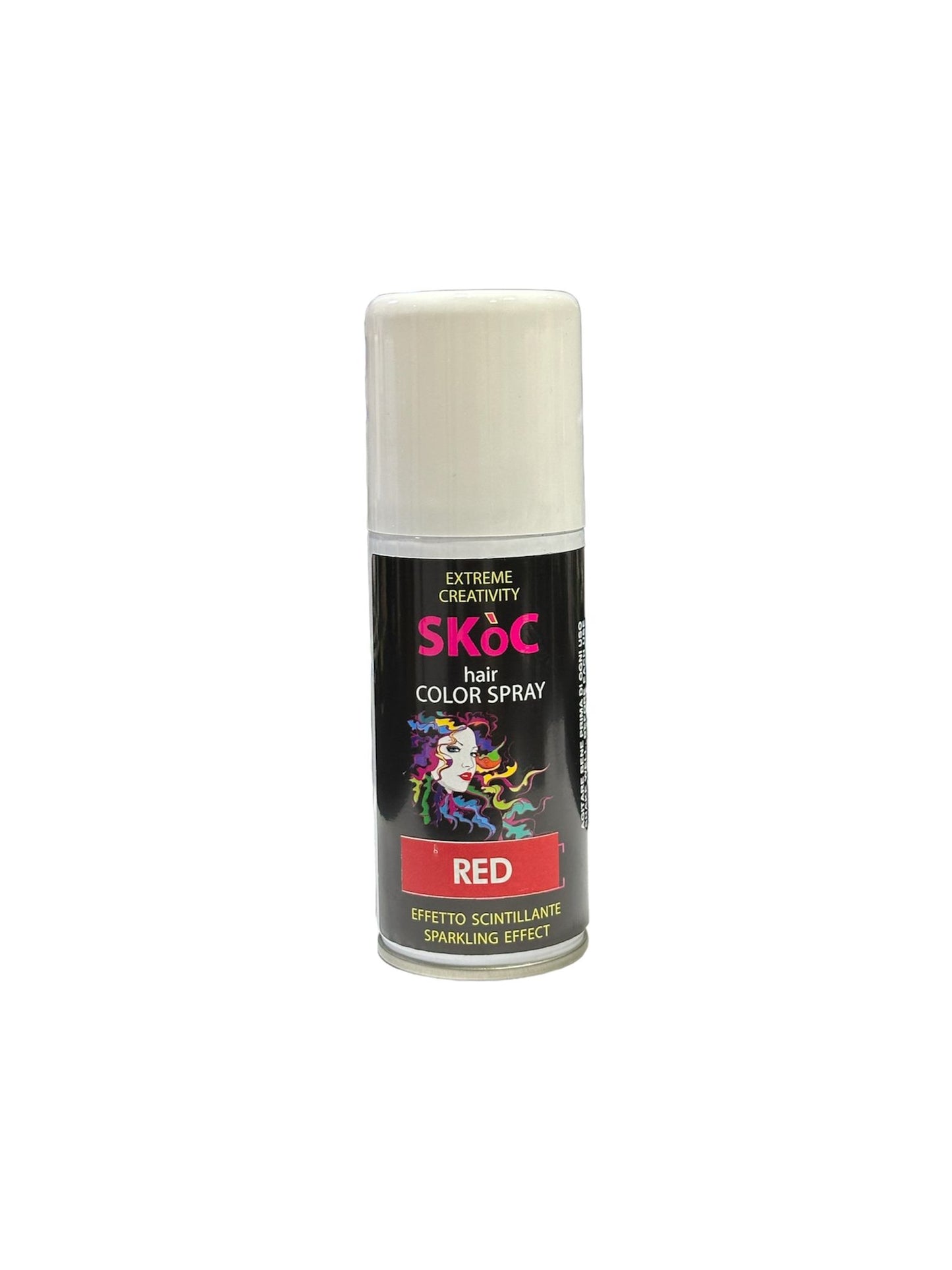 Lacca Colorata per Capelli Rosso 100 ml