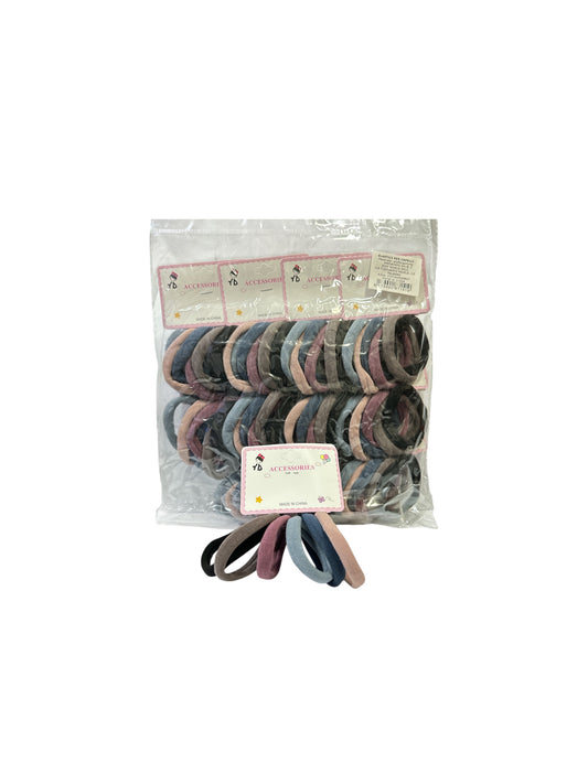 Confezione Elastici capelli colorati