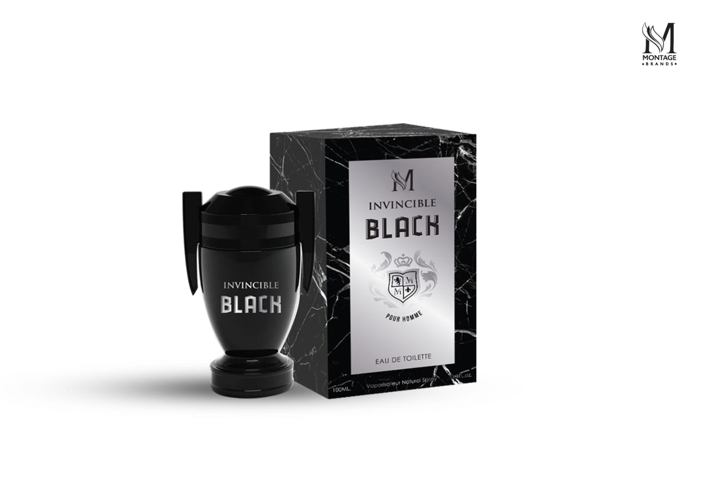 Profumo Montage Invicible Black 100 ml