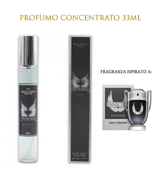 Profumo concentrato INVINCIBLE PLATINO 33 ml