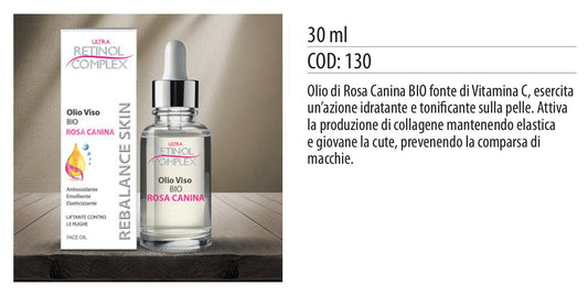 Olio viso ROSA CANINA 30ml