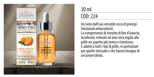 Siero viso VITAMINA C 30ml