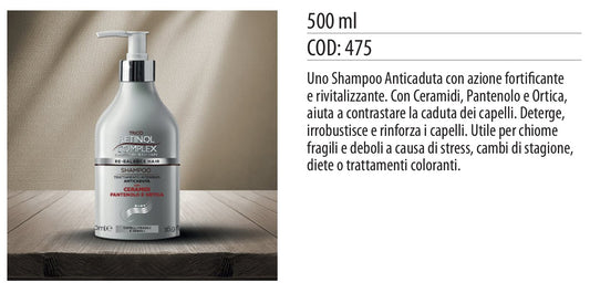 Shampoo TRATTAMENTO INTENSIVO ANTICADUTA 500ml