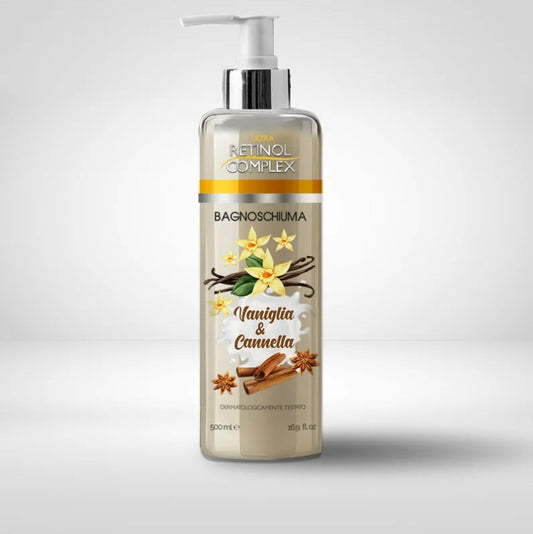 Bagnoschiuma VANIGLIA & CANNELLA 500ml