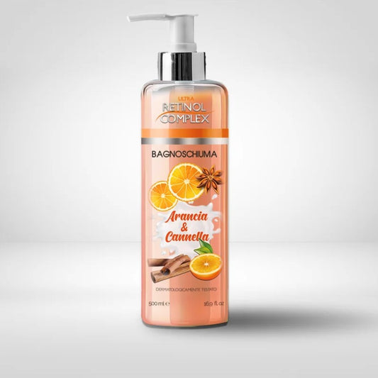 Bagnoschiuma ARANCIA & CANNELLA 500ml