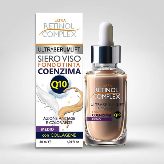 Siero fondotinta COENZIMA Q10 & COLLAGENE MEDIO 30ml