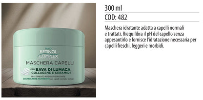 Maschera capelli TRATTAMENTO INTENSIVO DISTRICANTE NUTRIENTE 300ml