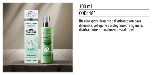 Siero capelli IDRATANTE DISTRICANTE NUTRIENTE 100ml