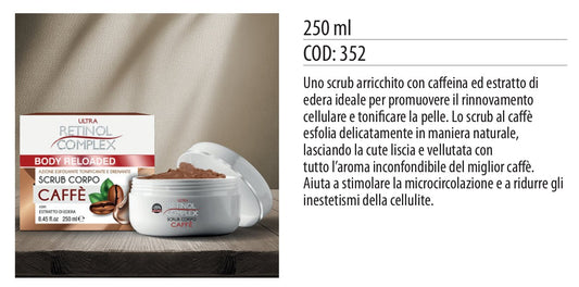 Scrub corpo CAFFE 250ml