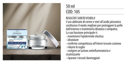 Crema Viso NOTTE ACIDO JALURONICO 50ml