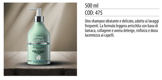 Shampoo TRATTAMENTO INTENSIVO DELICATO USO FREQUENTE 500ml