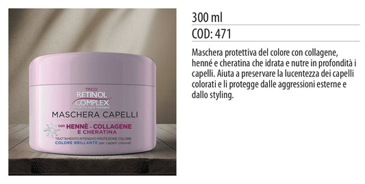 Maschera capelli TRATTAMENTO INTENSIVO PROTEZIONE COLORE 300ml