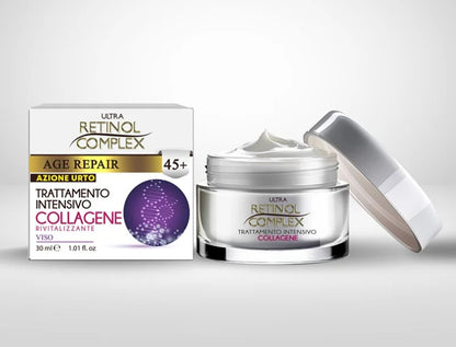 Trattamento Intensivo 45+ RIVITALIZZANTE VISO COLLAGENE 30ml