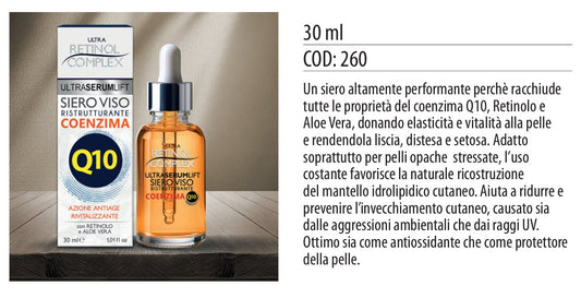 Siero viso COENZIMA Q10 30ml