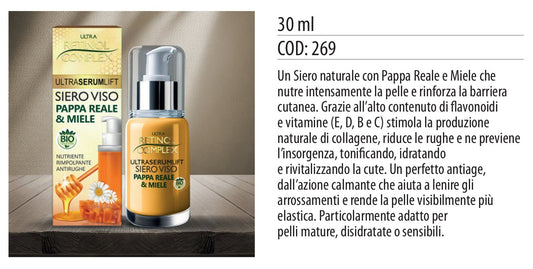 Siero viso PAPPA REALE & MIELE 30ml