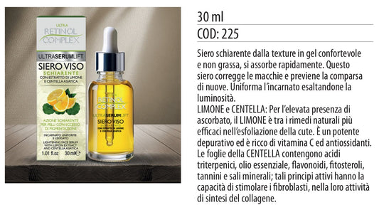 Siero Viso SCHIARENTE 30ml