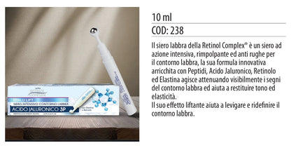 Siero intensivo contorno labbra roll-on ACIDO JALURONICO 10ml