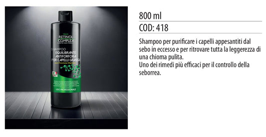 Shampoo ANTIFORFORA & GRASSI 800ml