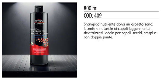 Shampoo SECCHI & CRESPI 800ml