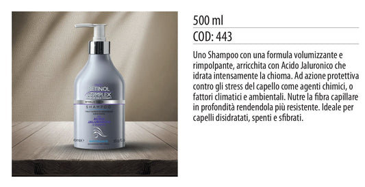 Shampoo TRATTAMENTO INTENSIVO A.J. RINFORZANTE 500ml