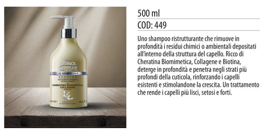 Shampoo TRATTAMENTO INTENSIVO RISTRUTTURANTE 500ml